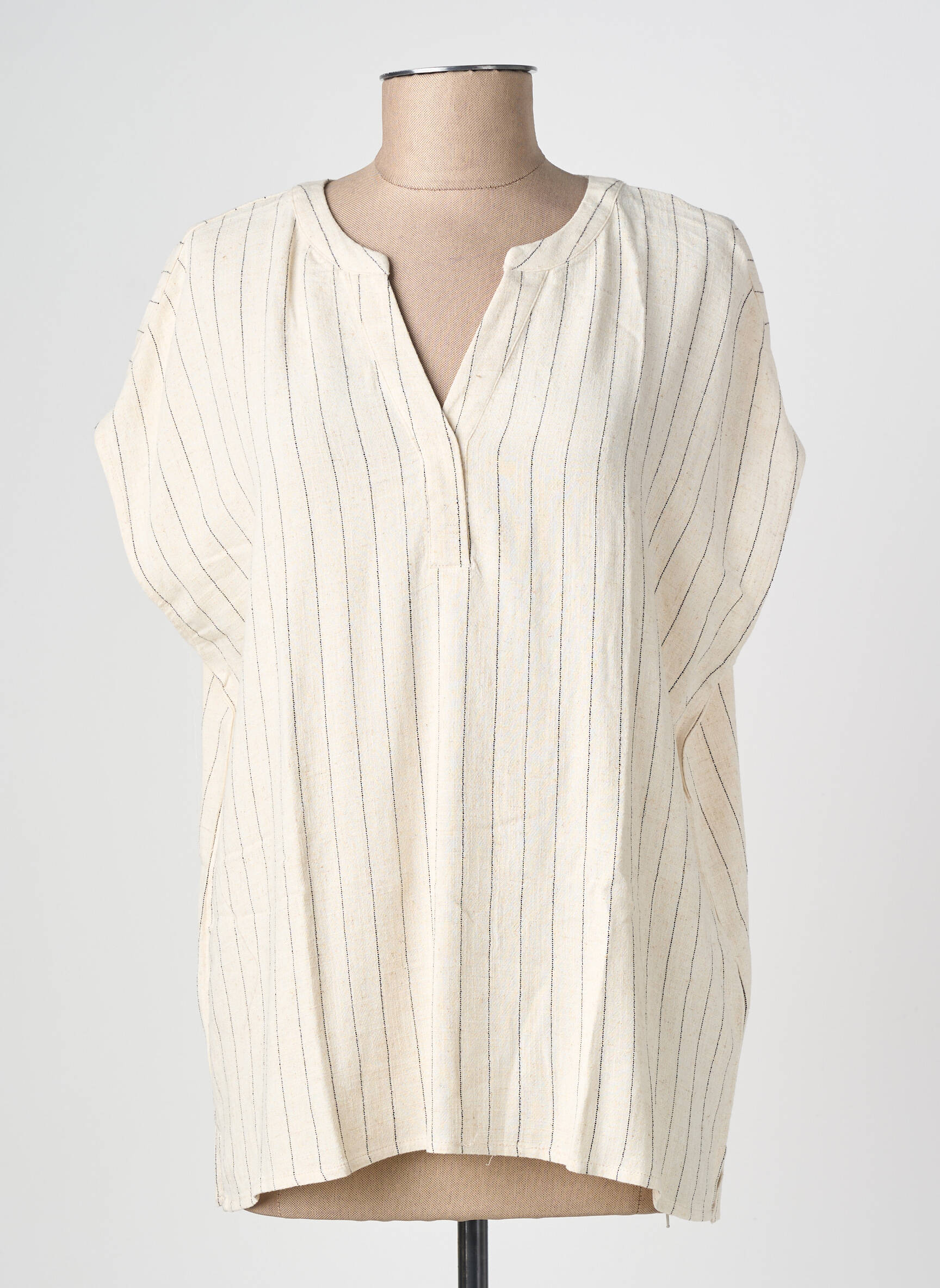 Top manches courtes manches courtes beige SOYACONCEPT femme