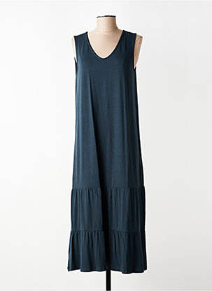 Robe longue sans manche sans manche vert STREET ONE femme