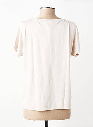 T-shirt coupe droite manches courtes beige STREET ONE femme