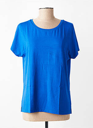 T-shirt coupe droite manches courtes bleu STREET ONE femme