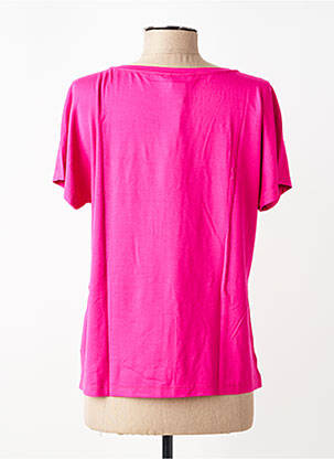 T-shirt coupe droite manches courtes rose STREET ONE femme