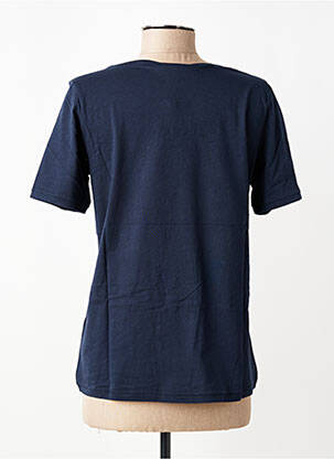 T-shirt coupe droite manches courtes bleu STREET ONE femme