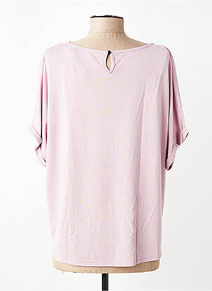 Top manches courtes manches courtes violet GEISHA femme