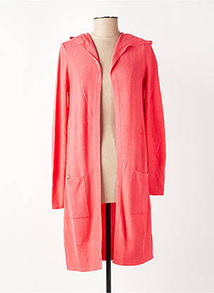 Gilet manches longues manches longues orange STREET ONE femme