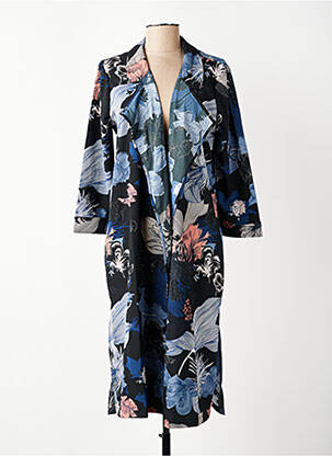 Veste casual coupe droite bleu DESIRES femme