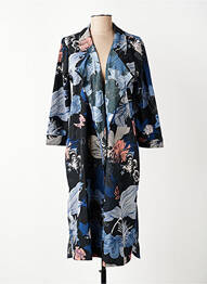 Veste casual coupe droite bleu DESIRES femme