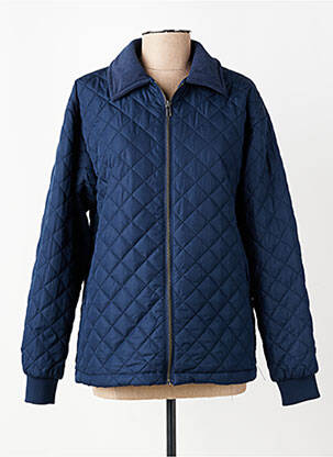 Doudoune manches longues sans capuche bleu SOYACONCEPT femme