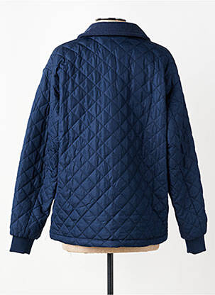 Doudoune manches longues sans capuche bleu SOYACONCEPT femme