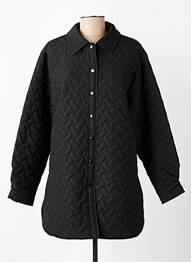 Doudoune manches longues sans capuche noir SOYACONCEPT femme