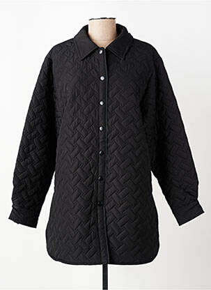 Doudoune manches longues sans capuche noir SOYACONCEPT femme