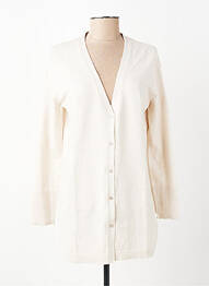 Gilet manches longues coupe cintrée beige STREET ONE femme