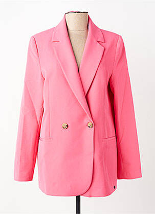 Blazer poignets boutonnés rose GARCIA femme
