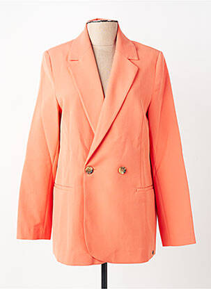 Blazer poignets boutonnés orange GARCIA femme
