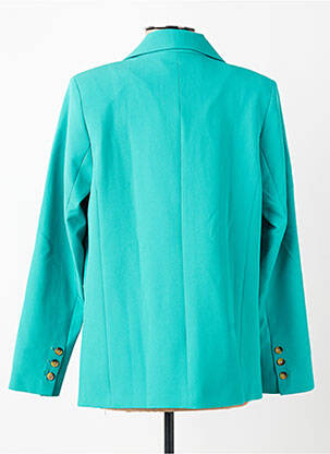 Blazer poignets boutonnés vert GEISHA femme