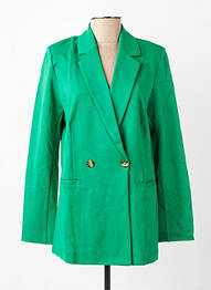 Blazer poignets boutonnés vert GARCIA femme
