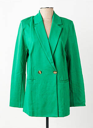Blazer poignets boutonnés vert GARCIA femme