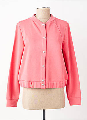 Veste casual col rond rose STREET ONE femme