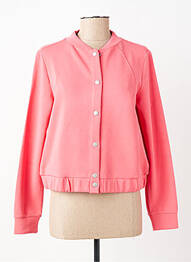 Veste casual col rond rose STREET ONE femme