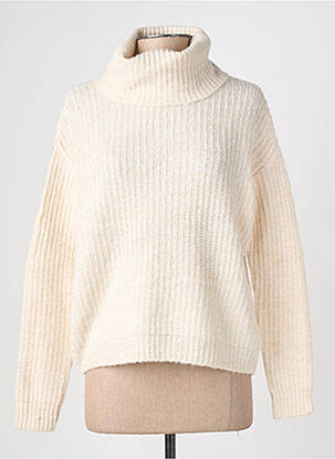 Pull stretch manches longues beige SOYACONCEPT femme