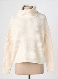 Pull stretch manches longues beige SOYACONCEPT femme