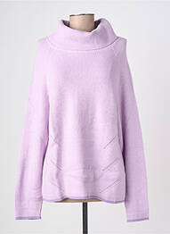 Pull coupe cintrée manches longues violet STREET ONE femme