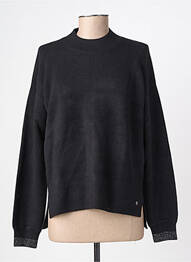 Pull stretch manches longues noir GARCIA femme