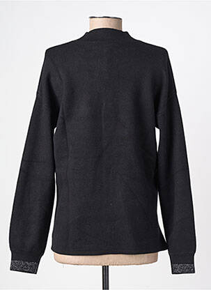 Pull stretch manches longues noir GARCIA femme
