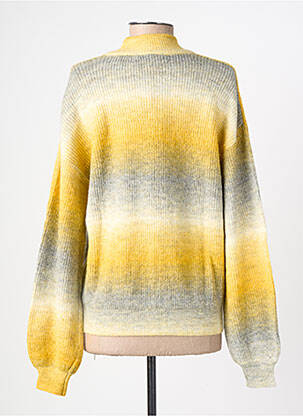 Pull stretch manches longues jaune GARCIA femme