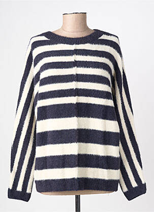 Pull stretch manches longues noir STREET ONE femme