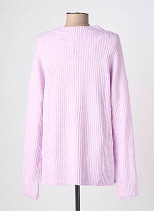 Pull tissage chiné manches longues violet STREET ONE femme