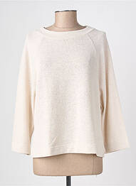 Top stretch manches longues beige STREET ONE femme