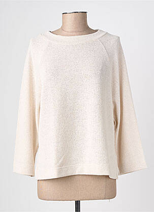 Top stretch manches longues beige STREET ONE femme
