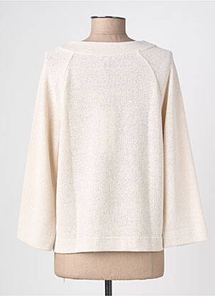 Top stretch manches longues beige STREET ONE femme