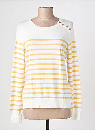 Pull stretch manches longues beige SOYACONCEPT femme