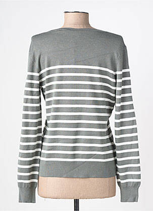 Pull stretch manches longues vert SOYACONCEPT femme