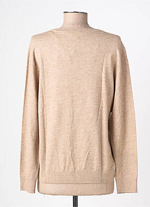Pull tissage chiné manches longues beige STREET ONE femme