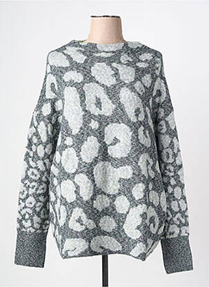 Pull stretch manches longues gris STREET ONE femme