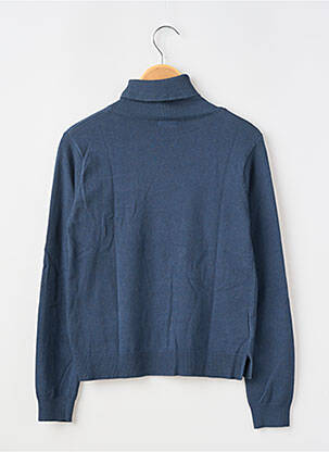 Pull col roulé resserrée sur le bas manches longues bleu STREET ONE fille