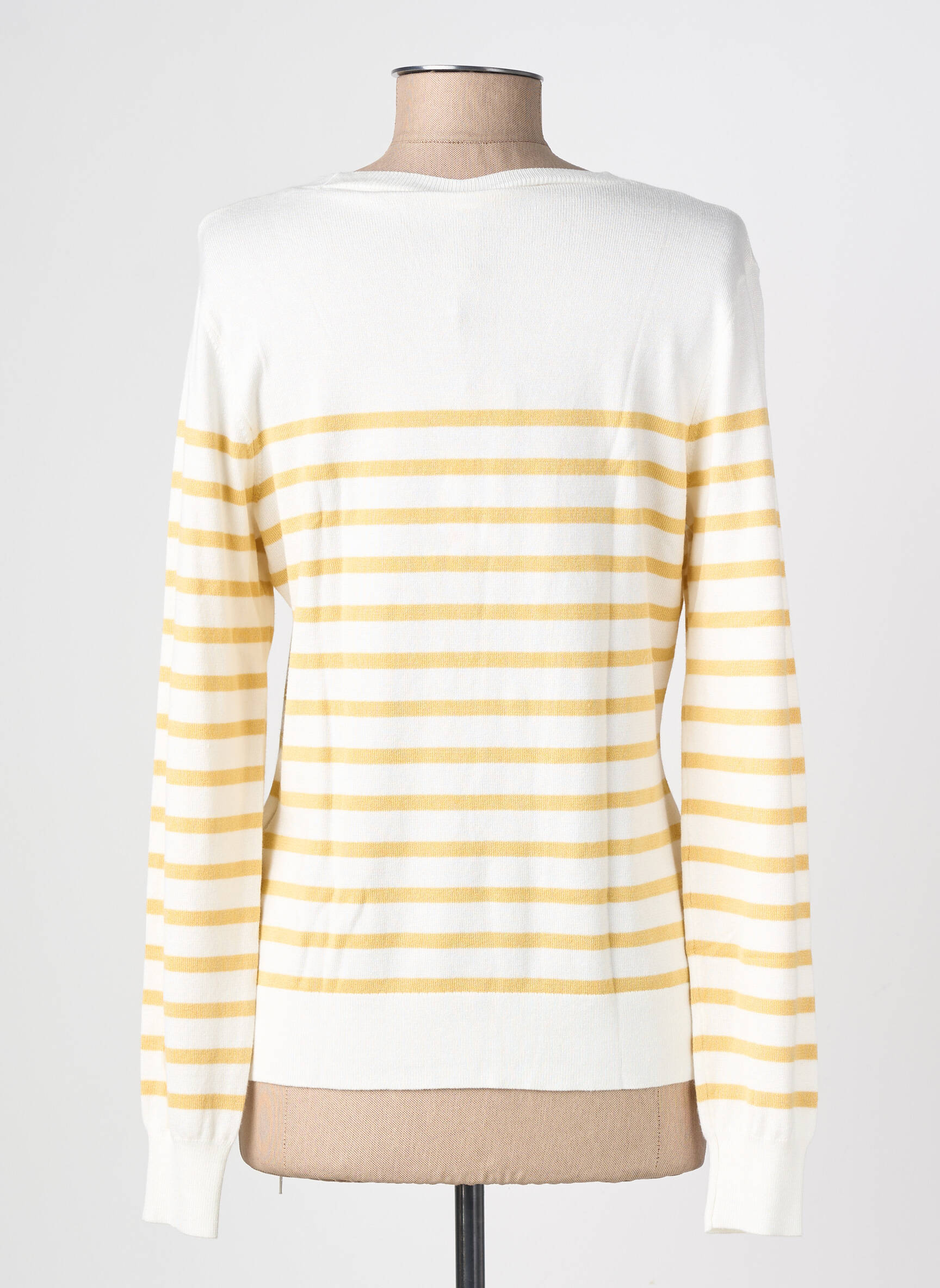 Pull stretch manches longues beige SOYACONCEPT femme