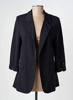 Blazer coupe cintrée noir GEISHA femme