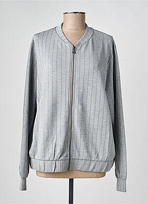 Veste casual poches gris SOYANG femme