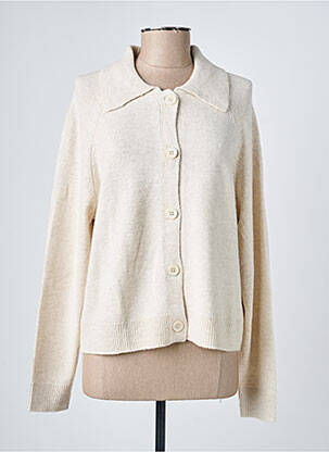Gilet manches longues stretch beige STREET ONE femme