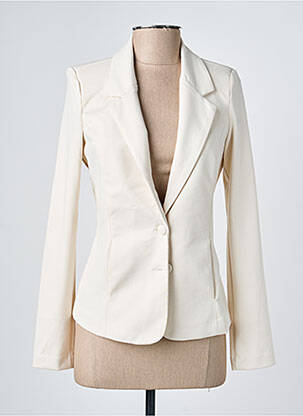 Blazer coupe cintrée beige SOYACONCEPT femme