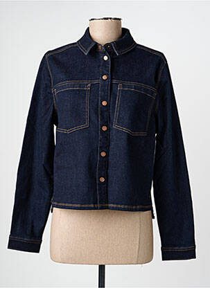 Veste casual coupe droite bleu STREET ONE femme