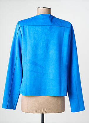 Veste casual col rond bleu STREET ONE femme