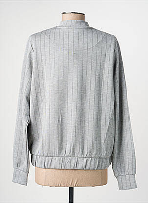 Blouson col v gris SOYACONCEPT femme
