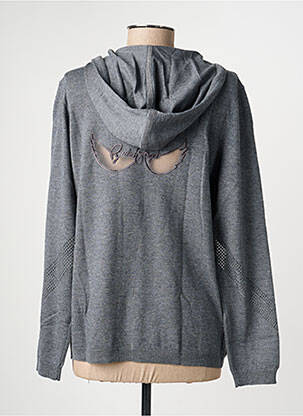 Gilet manches longues stretch gris BREIZH ANGEL femme