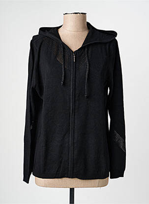 Gilet manches longues stretch noir BREIZH ANGEL femme
