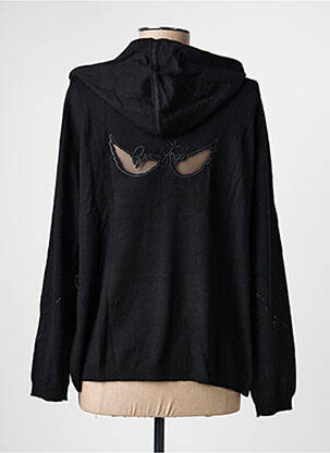 Gilet manches longues stretch noir BREIZH ANGEL femme