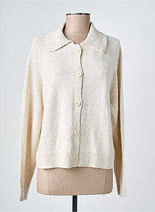 Gilet manches longues stretch beige STREET ONE femme
